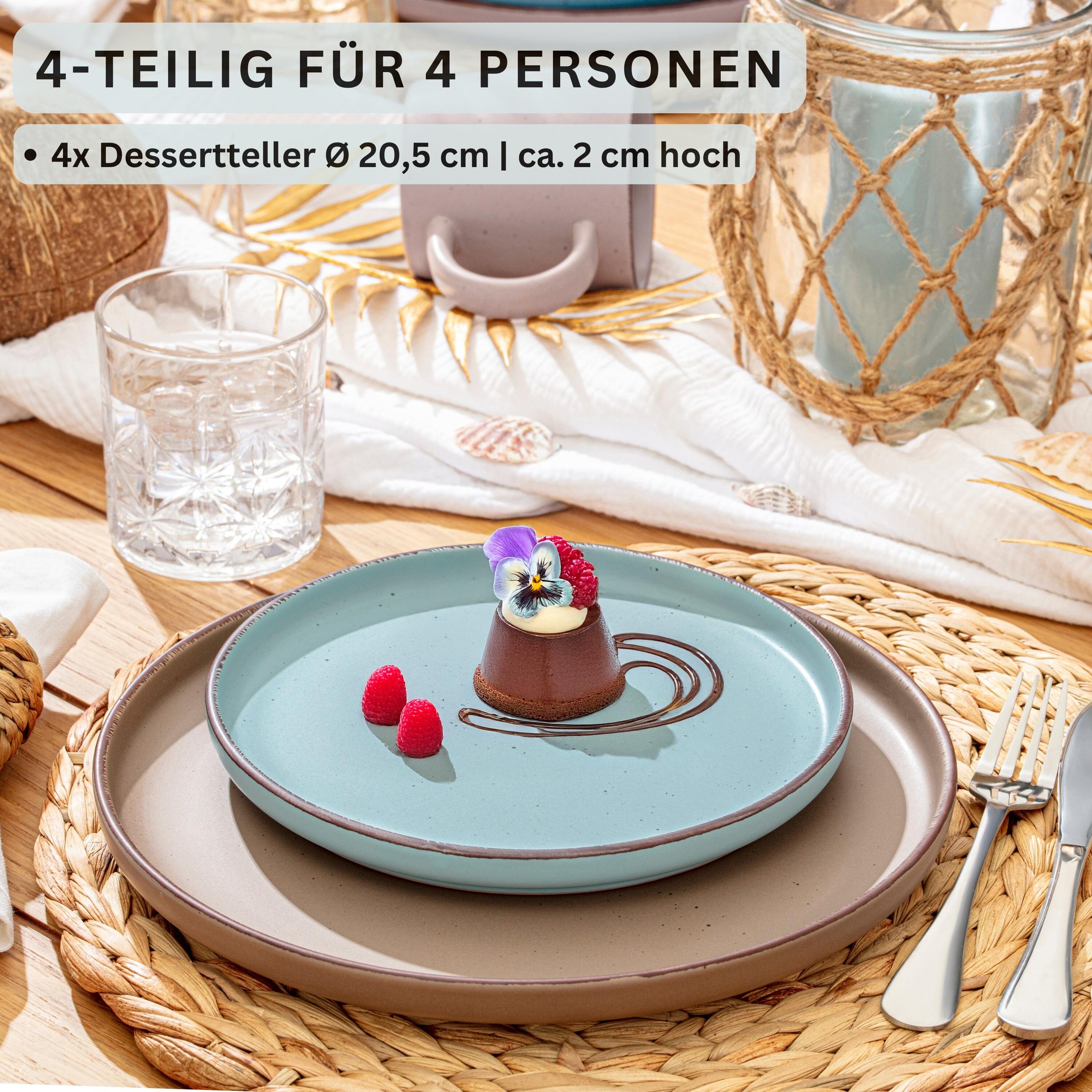 Thumbnail - Sänger Dessertteller Set Bombay Meeresboden, Teller