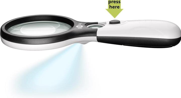 Actual product image Goobay LED reading magnifier