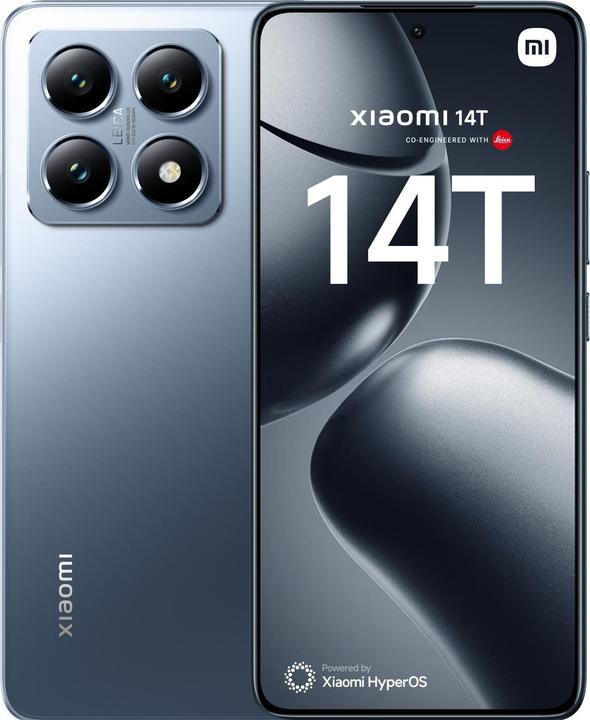 Actual product image Xiaomi 14T (256 GB, Titan Blue, 6.67", Dual SIM, 5G)