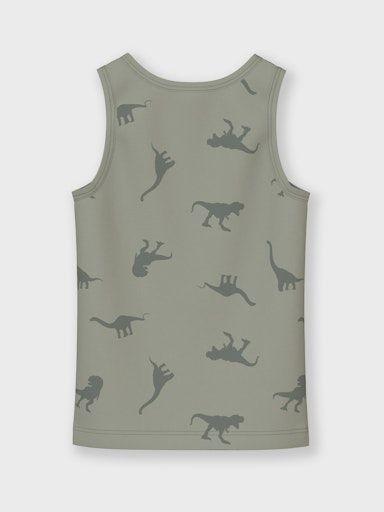 Actual product image Name it Nmmtank Top 2p Agave Green Dino Noos (104)