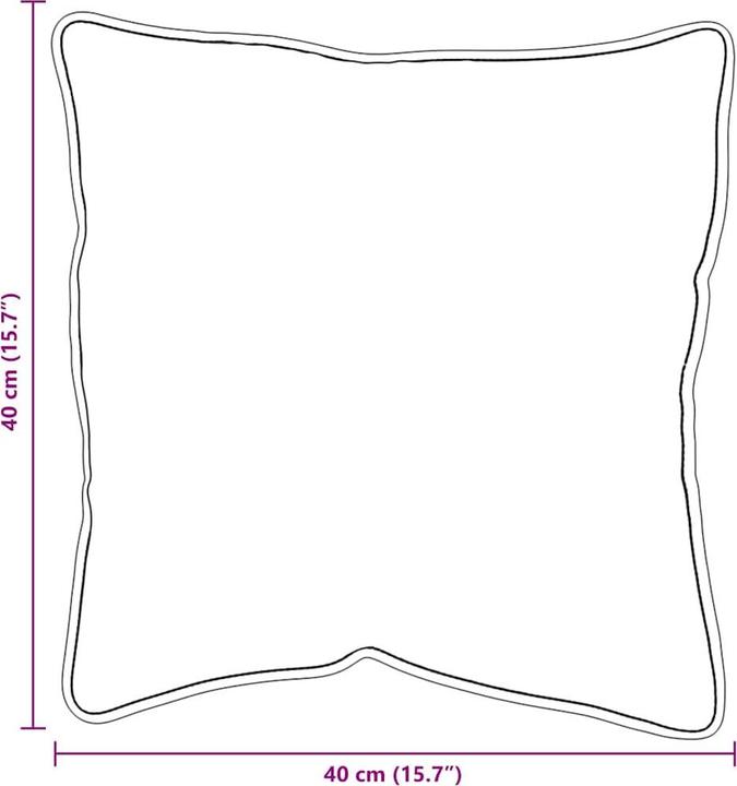 Produktbild vidaXL Kopfkissen (41 x 41 cm)