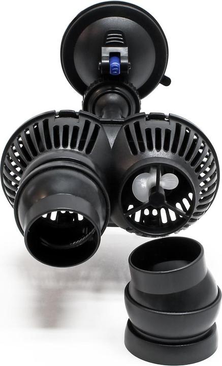 Image du produit SunSun JVP-201A Pompe de brassage double Wavemaker Fixation par ventouse 6000l/h 12W Eau d’aquarium