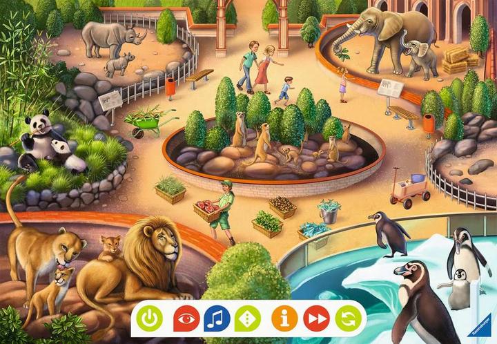 Produktbild tiptoi Puzzle für kleine Entdecker: Zoo (12 Teile)