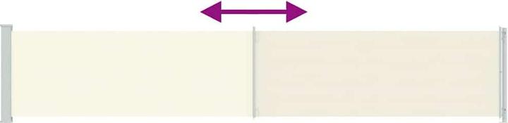 Produktbild vidaXL Seitenmarkise (6 m)