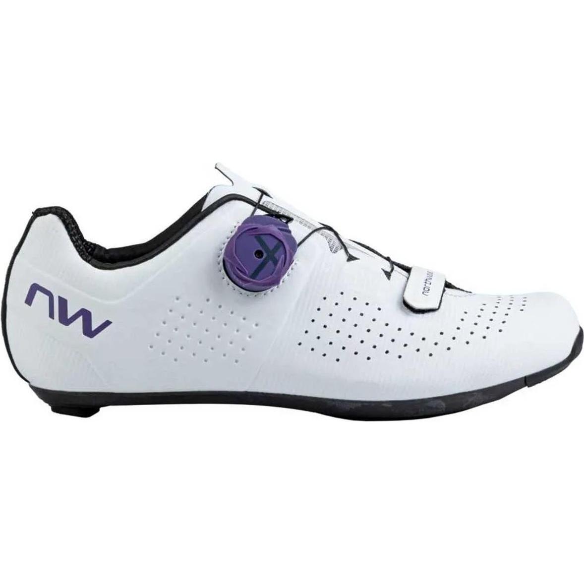 Northwave, Donne, Scarpe da ciclismo, Storm Carbon Woman (41), Bianco, Viola