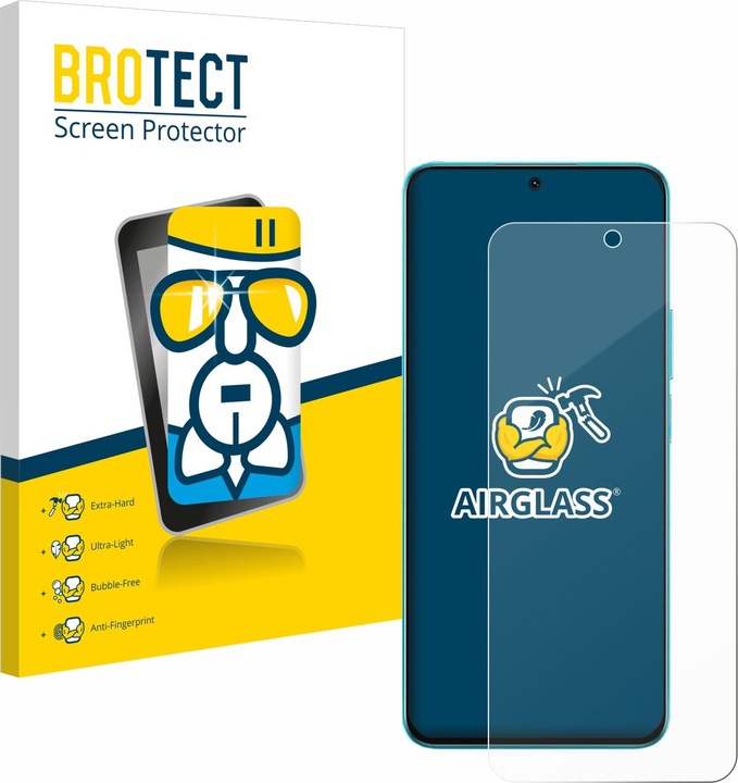 Image du produit BROTECT Film de vitre blindée AirGlass (1 pièce(s), Honor X8a)