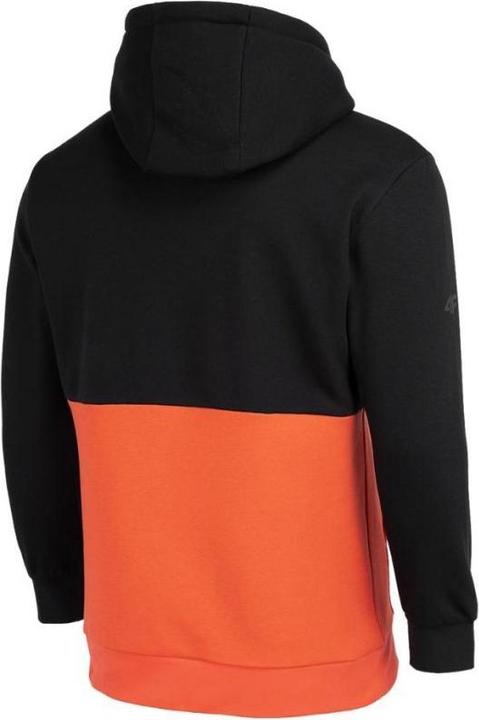 Actual product image 4F Bluza męska H4Z22-BLM027 Głęboka czerń r.S (S)