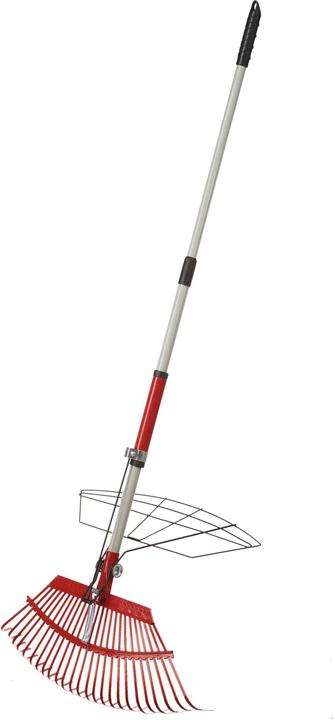 Produktbild Garten Meister Universal-Rechen mit Greifer - Teleskopierbar - mit 25 Zinken