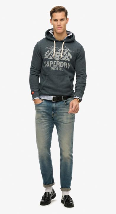 Immagine prodotto Superdry Lo-Fi Outdoor locker geschnittenes, einfarbiges Hoodie (XL)