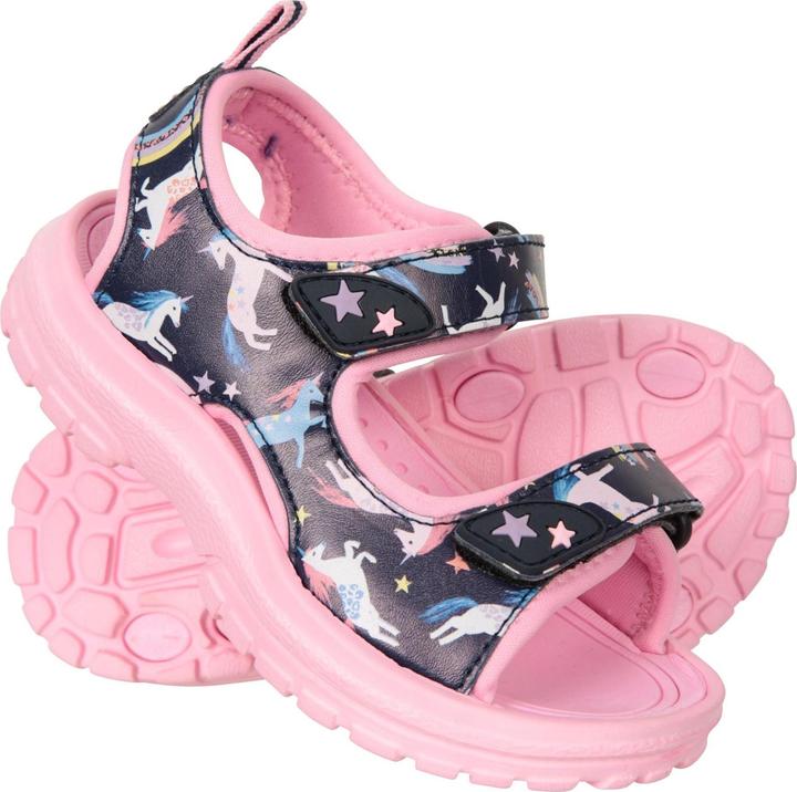 Actual product image Mountain Warehouse Childrens/Kids Sand Unicorn Sandals (24)
