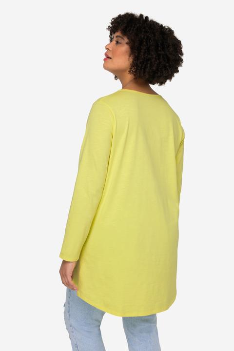 Produktbild Angel of Style Longshirt, oversized, Smiley, V-Ausschnitt, Langarm (48)