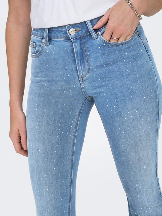 Actual product image Only ONLWAUW Mittlere Taille Ausgestellt Jeans Flared fit jeans (32)