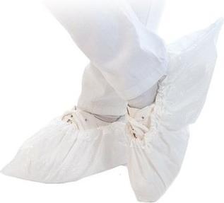 Hygostar CPE-Überschuh ANTI SLIDE, weiss Stärke: 0,05 mm, Einheitsgrösse, Länge: 410 mm, zum Über (Überziehschuhe)