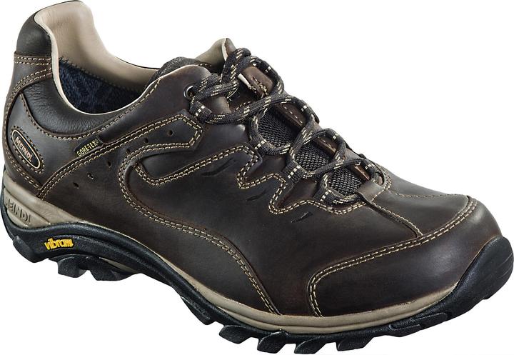 Meindl Light Hike Shoe Caracas GTX Maat 42 - 8 donkerbruin Nubuck leer Gore-Tex voering (42)