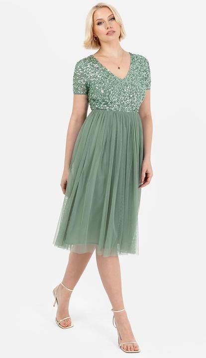 Image du produit Herba Abito da Sera Midi Decorato (38)