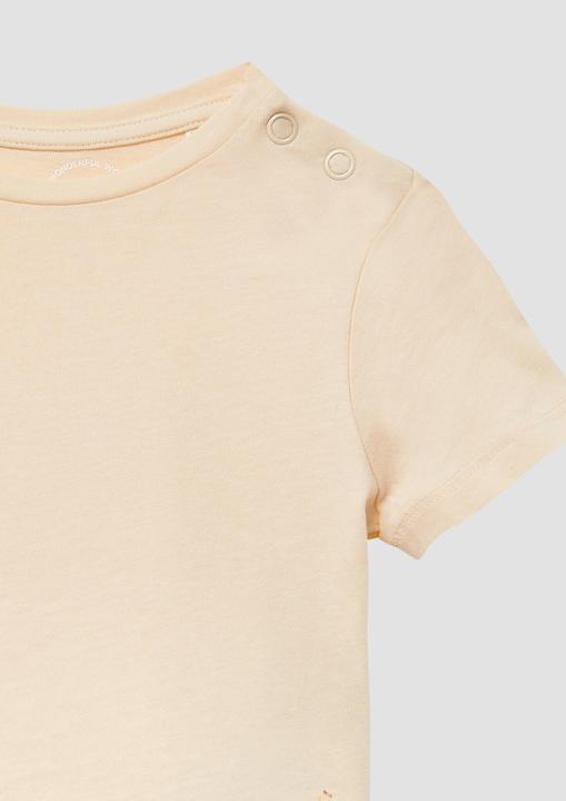 Produktbild S.Oliver T-Shirt Baumwoll-T-Shirt mit Print und Stickerei (92)
