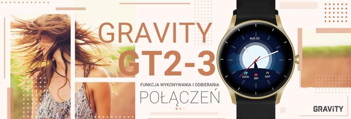 Produktbild Gravity Unisex GT2-3 – Bluetooth-Anrufe, individuelle Zifferblätter (sg019c)