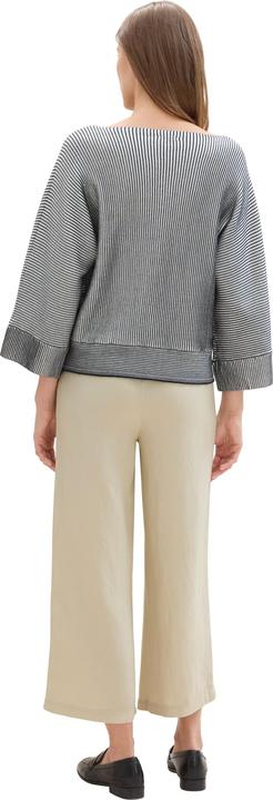 Image du produit Tom Tailor Damestrui, 36338 - Navy Striped Knit Design, M (M)