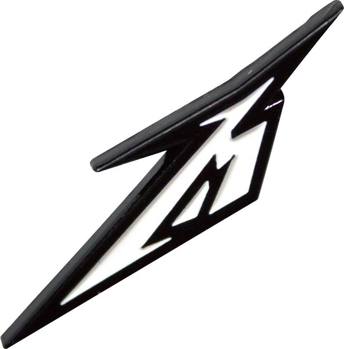 Produktbild Metallica Logo Abzeichen ZinkLegierung Emaille Zinkdruckguss