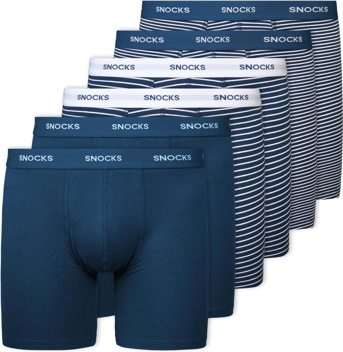 Produktbild Snocks Lange Boxershorts (XL, 6er Pack)