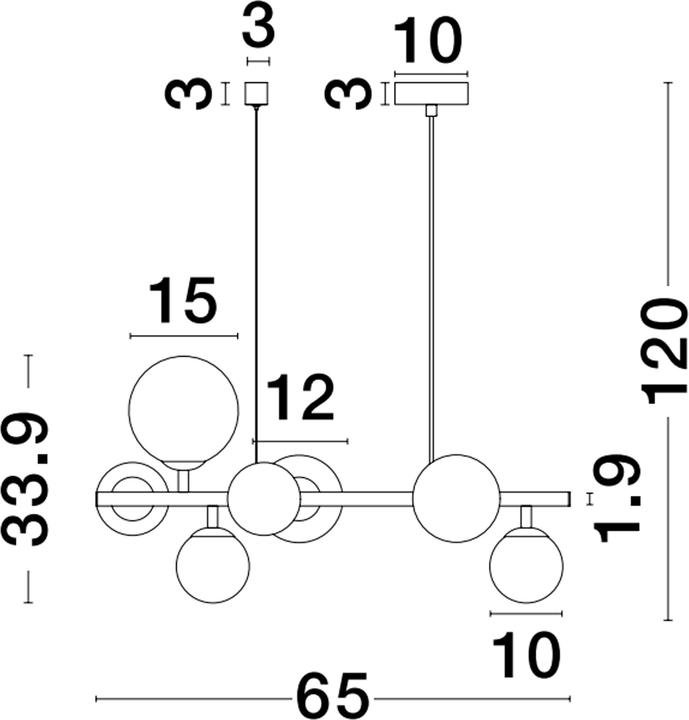 Produktbild Nova Luce Odillia (G9)
