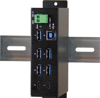 Immagine prodotto Exsys Ex-1197hms, 7x Hub USB 3.0 / 3.1 (USB-B, 7 porte)