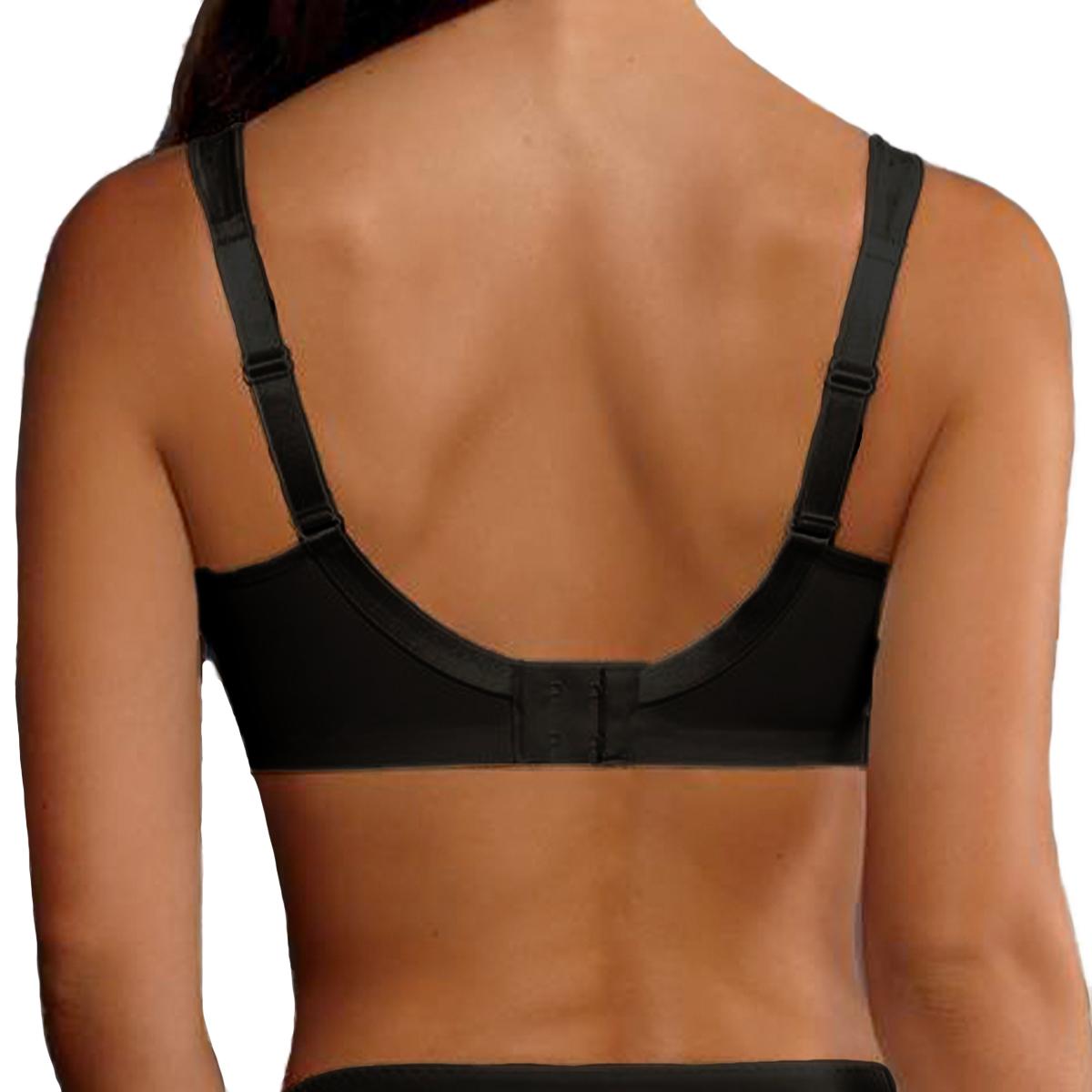 Thumbnail - Anita, BH, Airita Komfort BH ohne Bügel, Schwarz, (100 E, Einzelpack)