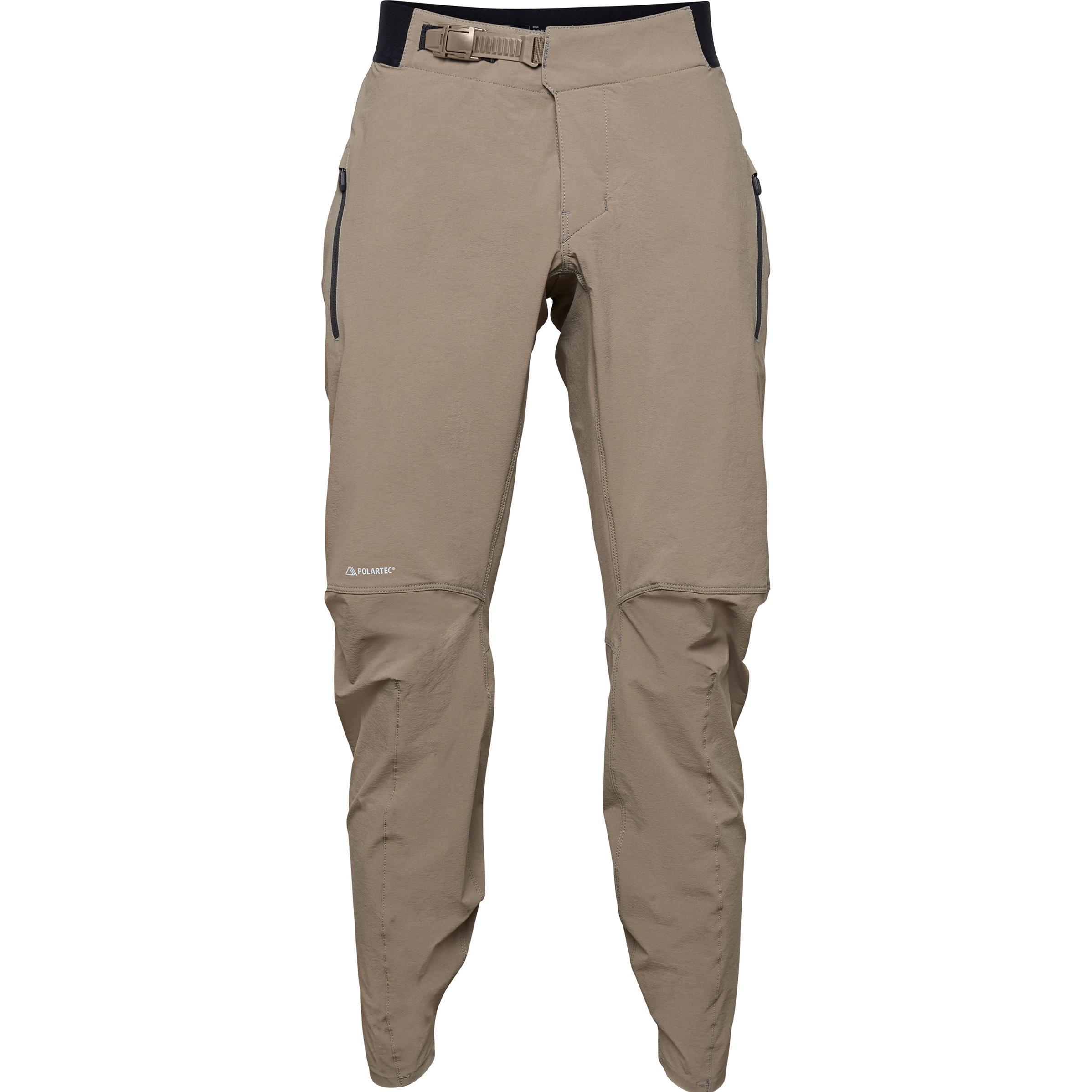 Fox, Herren, Velohosen, Pant 24 Flexair Pro Fire Alpha™ Ash (38, XXL), Beige, 38, XXL