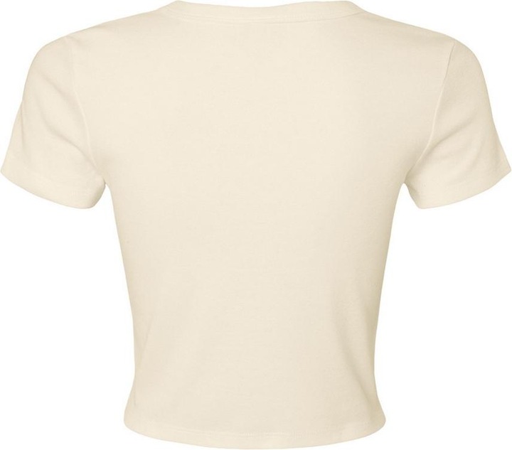 Actual product image Bella Canvas Womens/Ladies Micro-Rib Crop Top (XL)