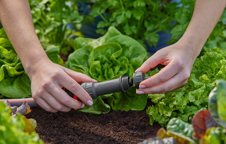 Produktbild Gardena Micro-Drip-System Hahn-Anschlusstück (Tropfbewässerung Verbinder + Abzweiger)