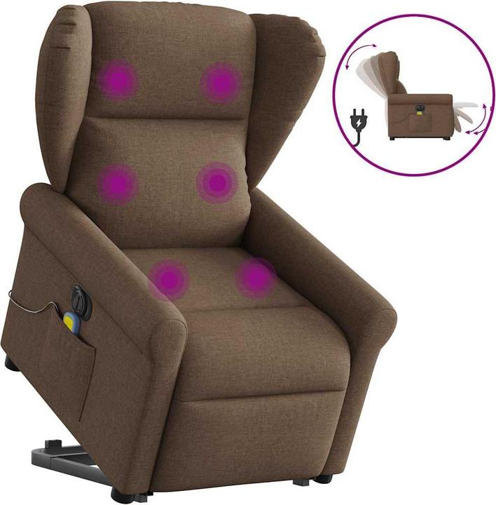 Image du produit vidaXL Massagesessel mit Aufstehhilfe