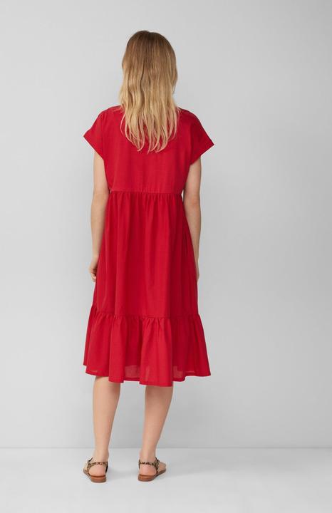Produktbild S.Oliver Kleid Stufenkleid im Relaxed Fit mit überschnittenen Schultern (48)