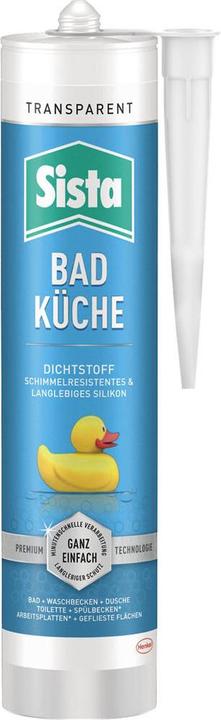 Produktbild Sista Bad & Küche transparent (0.35 kg, Transparent, 280 ml)