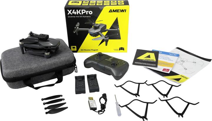 Produktbild Amewi DRE Drohne anthrazit (15 min, 149 g, 8.29 Mpx)