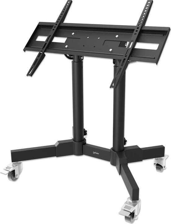 Manhattan Kompakter TV-Ständer auf Rollen, höhenverstellbar, für 23" bis 70" (70", 40 kg)