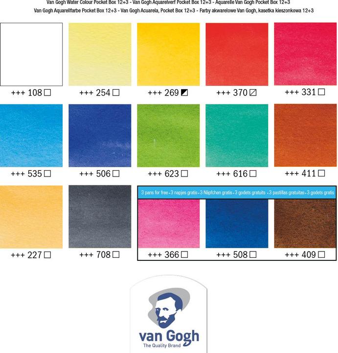 Immagine prodotto Van Gogh Scatola tascabile