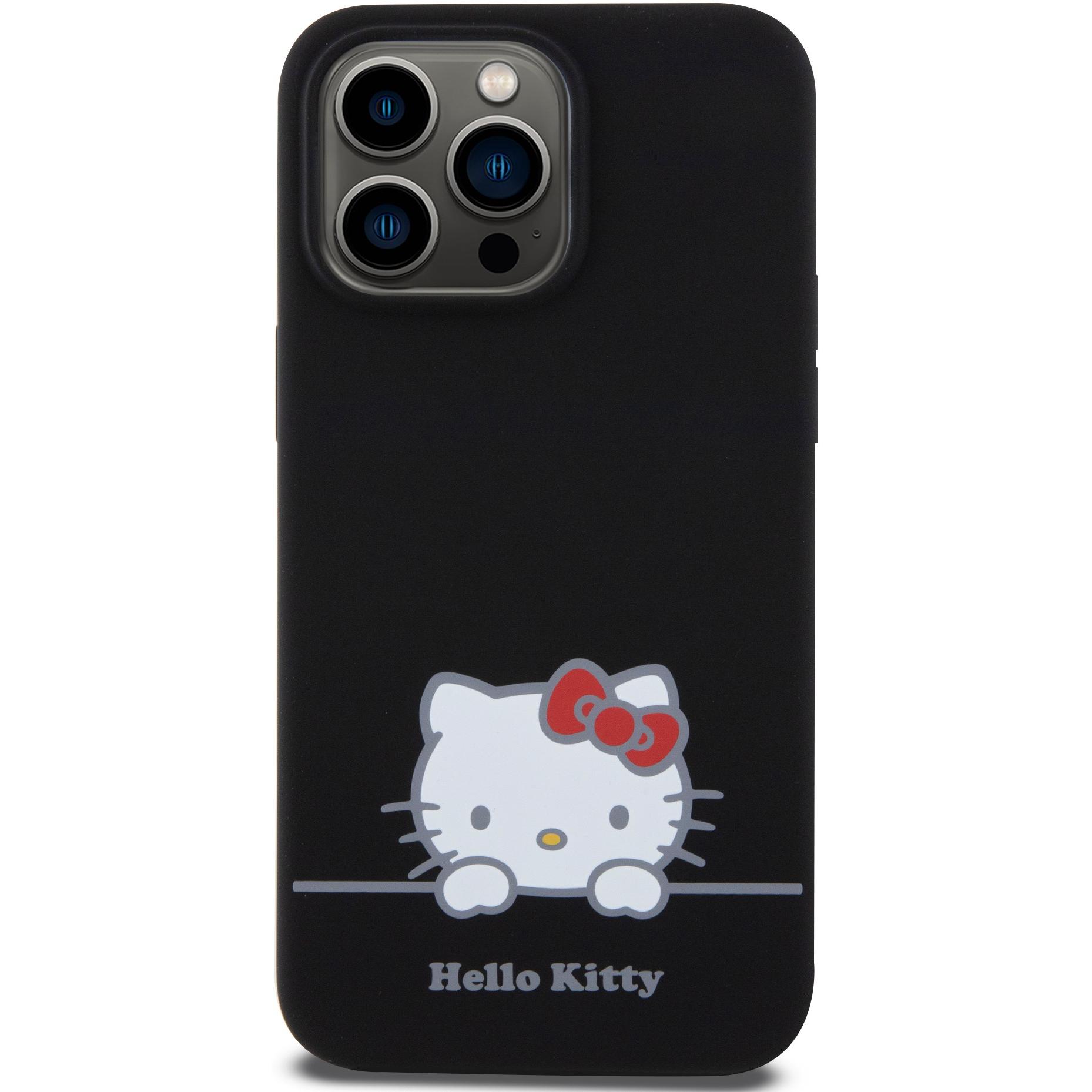 Thumbnail - Hello Kitty Hülle Daydreamer Silikon Soft Touch (Apple iPhone 15 Pro Max), Smartphone Hülle, Schwarz