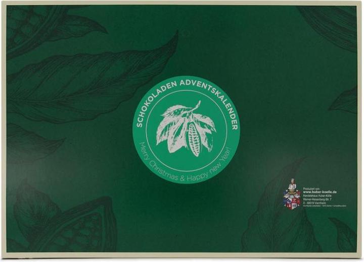 Actual product image Huber-Kölle Ritter-Sport Advent Calendar