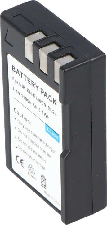 Produktbild AccuCell Akku EN-EL9, -EL9a, -EL9e, D40, D40x (Akku)