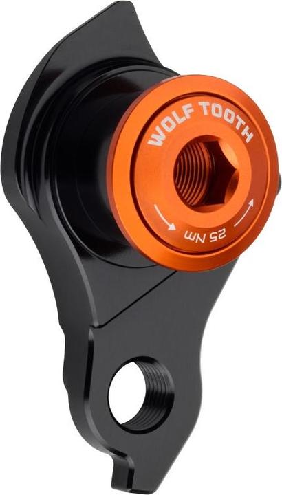 Actual product image Wolf Tooth UDH Schaltauge orange