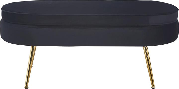 Produktbild SalesFever Sitzpouf oval schwarz