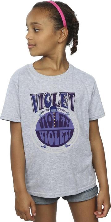Immagine prodotto Willy Wonka & the Chocolate Factory Violet Turning Violet Maglietta Ragazze (116)