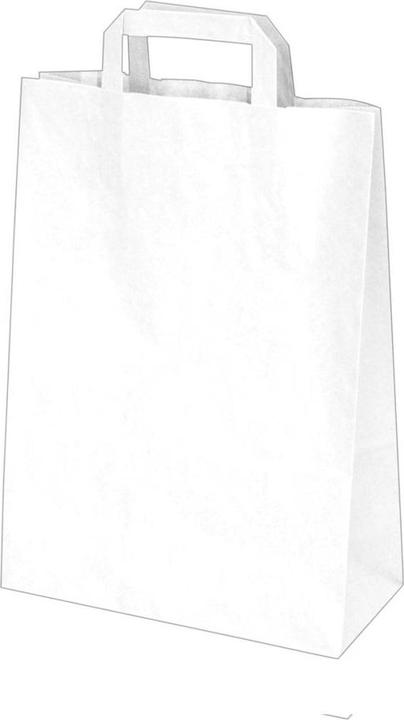 Produktbild Wimex.eu 50 Papiertragetaschen 22+10 x 28 cm weiss