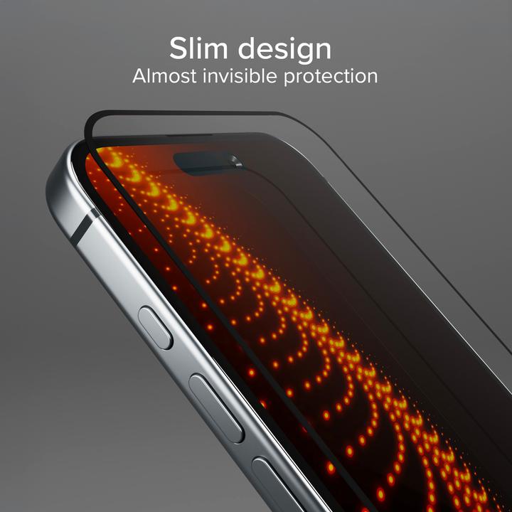 Actual product image SBS Ultra-strong screen protector for iPhone 16 Pro Max with D3O technology (1 Piece, Apple iPhone 16 Pro Max)