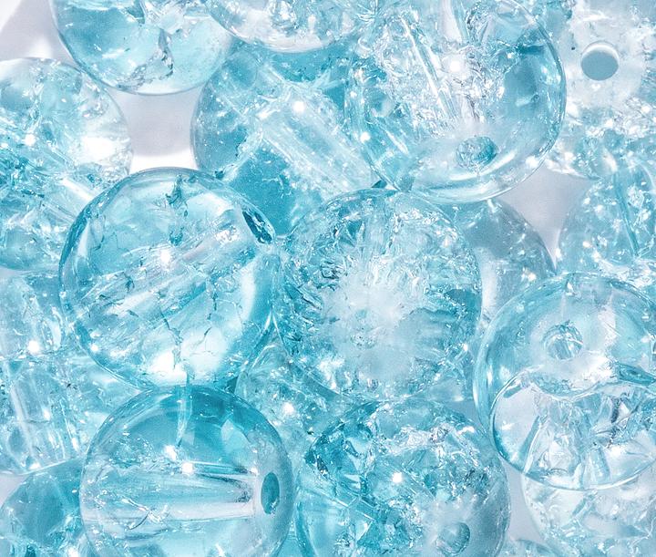 Immagine prodotto Hobby & Crafting Fun Perline glitterate, Ø 8 mm, 20 pezzi