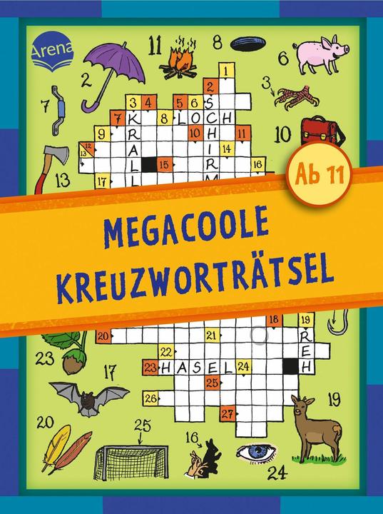 Produktbild Megacoole Kreuzworträtsel (Deutsch)