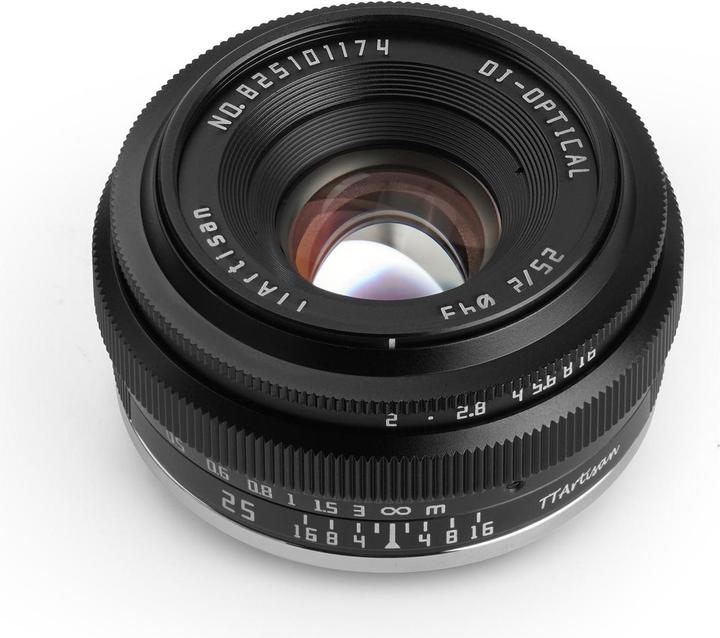 Image du produit TTArtisan 25mm f/2 Sony E (Sony E, APS-C / DX)