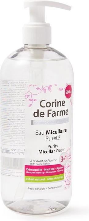 Immagine prodotto Corine de Farme Purity micellar water (Lozione detergente, 500 ml)