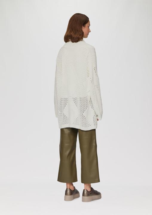 Immagine prodotto S.Oliver Strickjacke Oversized Cardigan mit Ajour-Muster (46)