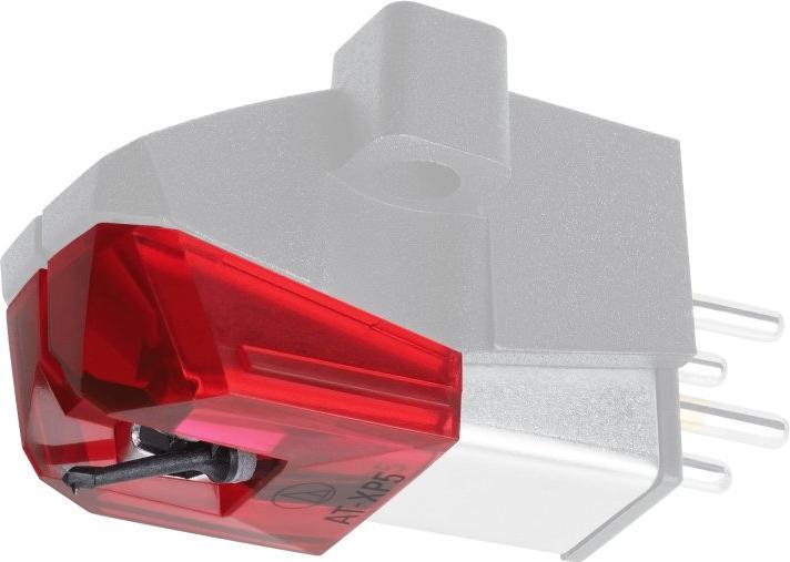 Actual product image Audio-Technica ATN-XP5 replacement needle (red) (Pickups)